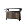 Grilovací stolík Keter UNITY XL 207 l Walnut