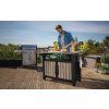 Grilovací stolík Keter UNITY XL 207 l Ashwood (4)