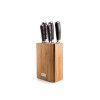 Sada nožov G21 Gourmet Stone 5 ks + bambusový blok