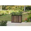 Kvetináč Keter Deco Rectangle Tall walnut (3)