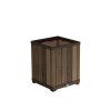 Kvetináč Keter Deco Square Tall walnut
