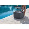Záhradný stôl Keter Ice Cube grafitový (5)
