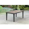 Záhradný stôl Keter Deco Futura 160 walnut / grafit (2)