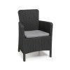 zahradne kreslo keter iowa grafitove 5