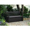 zahradna lavica keter eden garden bench 265l seda tmava 2