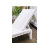 Ležadlo Keter Mallorca biele s polstrom (6)
