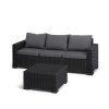 zahradny set keter california 3 1 grafitovy