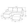 zahradny set keter california 3 1 1 cappuccino 2