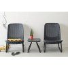 Záhradný nábytok Keter Rio Patio set grafitový (2)