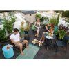 zahradny nabytok keter rio patio set grafitovy 4
