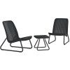 Záhradný nábytok Keter Rio Patio set grafitový