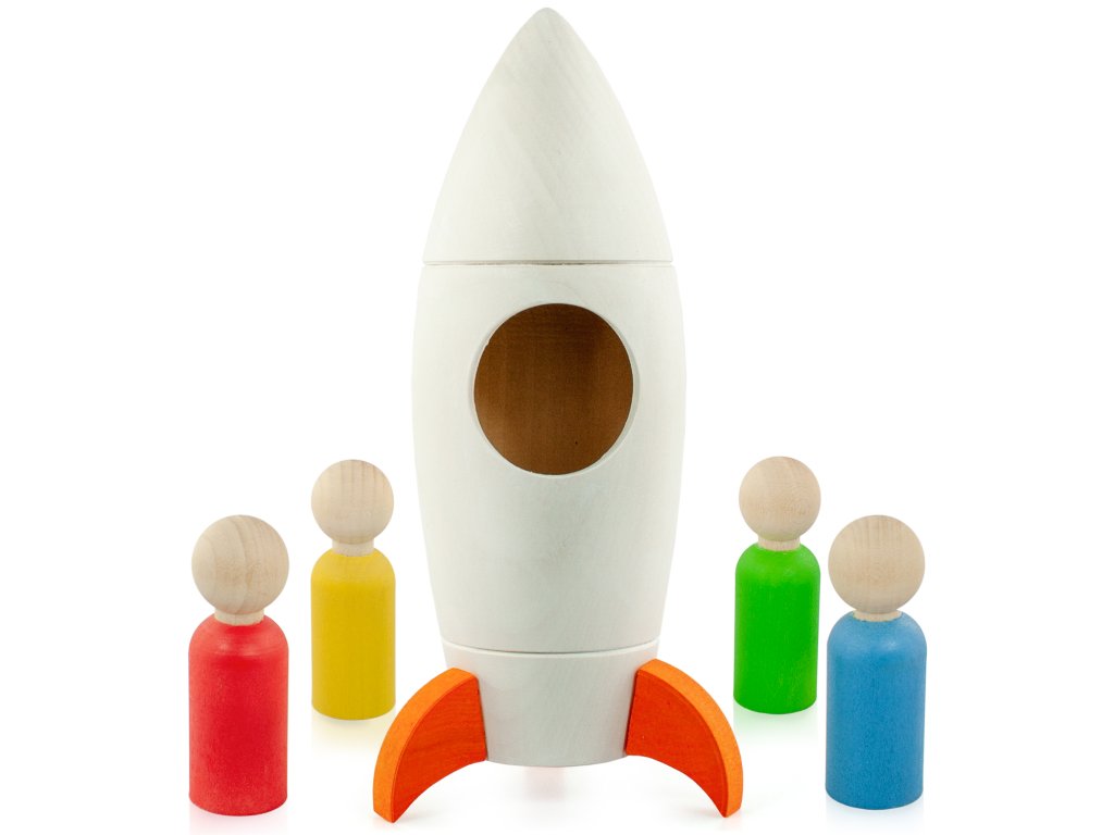 Wooden set "Space Expedition"