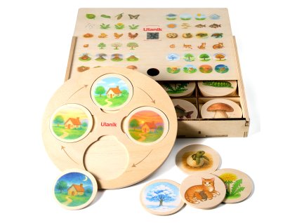 Dřevěná hra „Životní cyklus“ 2