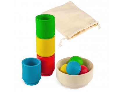 Montessori Holzspielzeug “Pot and lacing” - Ulanik