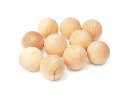 Holzkugeln "10 Balls unfinished" 30 mm