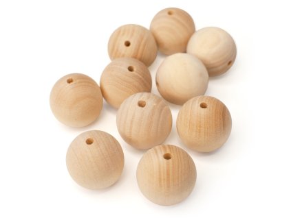 Holzset "Glasperlen" 10 Stück