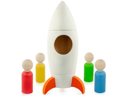 Wooden set "Space Expedition"