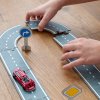 Wooden puzzle road additional elements and traffic signs