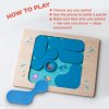 Wooden Puzzle Game "Sea Hide and Seek"