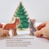 Holzspielset “Tiere im Wald“