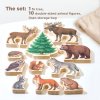 Wooden set “Animals in the Forest”