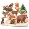 Holzspielset “Tiere im Wald“