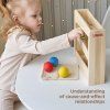 Wooden Toy Ball Ramp