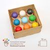 Montessori Holzspielzeug "Pilzweise 9"