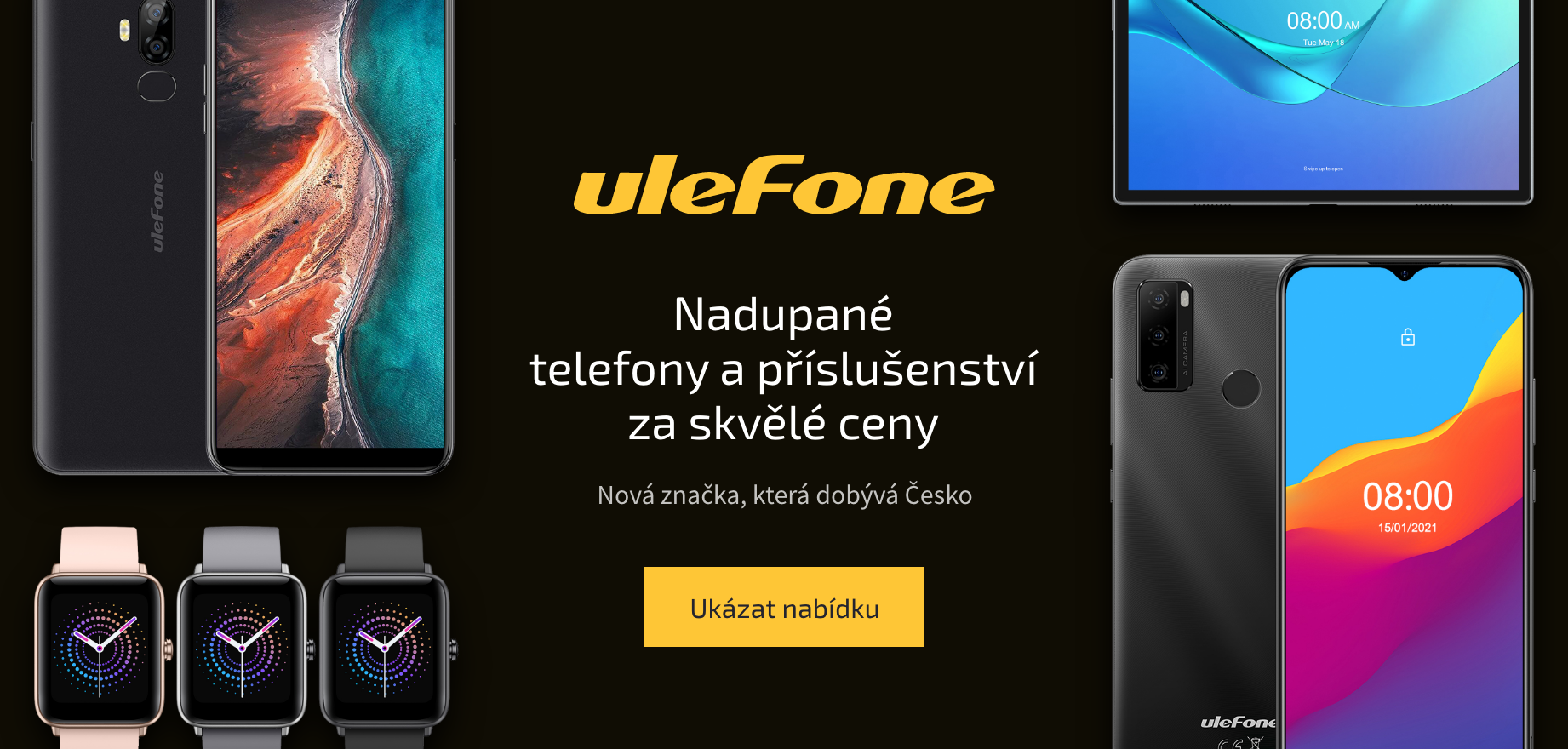 Nadupané telefony