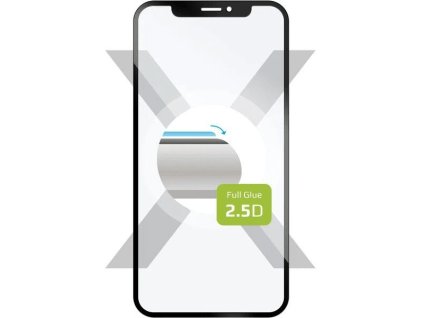 Ochranné tvrzené sklo FIXED Full-Cover pro Xiaomi Redmi Note 13Pro, lepení přes celý displej, černé
