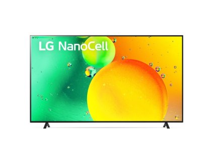 LG 75NANO753QA televize 190,5 cm (75") 4K Ultra HD Smart TV Wi-Fi Černá