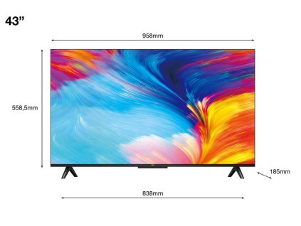 Televize TCL 43P635