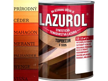 lazurol s1035 topdecor bez vzorky