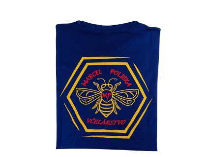 Tričko (polnočná modrá) - Marcel Polička - Včelárstvo