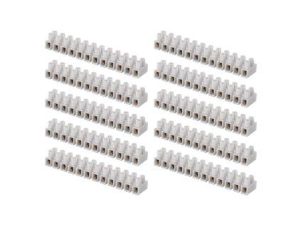 Svorkovnice 12x4,0 mm bílá