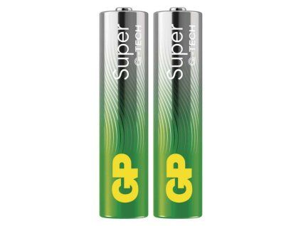 Alkalická baterie GP Super AAA (LR03), 2 ks