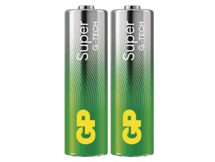 Alkalická baterie GP Super AA (LR6), 2 ks