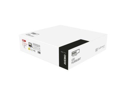LED reflektor AVENO 200W, černý, neutrální bílá