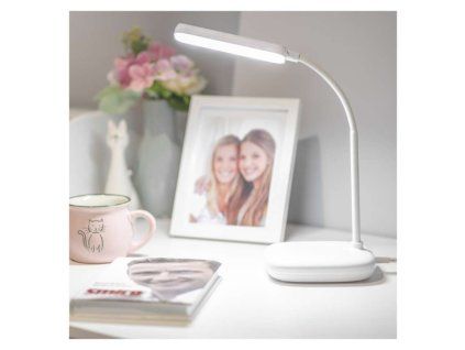 LED stolní lampa MOLLY, bílá