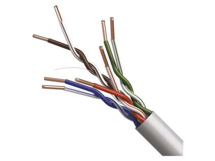 Datový kabel UTP CAT 5E PVC Basic, 100m