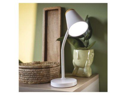 LED stolní lampa TARA, bílá