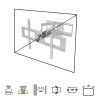 Konzolový držák LED TV 32–80" (81–203 cm)