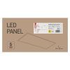 LED panel PROXO 30×60, obdélníkový vestavný bílý, 19W neutrální b.