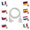 Prodlužovací kabel 3 m / 1 zásuvka / bílý / PVC / 1 mm2