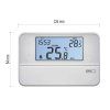 Pokojový programovatelný drátový OpenTherm termostat P5606OT