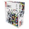 LED vánoční řetěz 2v1, 10 m, venkovní i vnitřní, studená bílá/multicolor, programy
