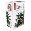 LED vánoční řetěz, 12 m, venkovní i vnitřní, multicolor, časovač