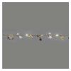 LED vánoční girlanda – šišky, 1,7 m, 2x AA, vnitřní, teplá bílá
