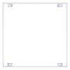 Rámeček pro LED panel 60×60cm, bezšroubový