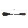 HDMI 2.0 high speed kabel A vidlice – C vidlice 1,5 m